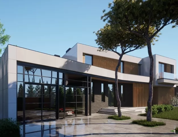 дом  в КП Райт Хиллс, 18 км от МКАД