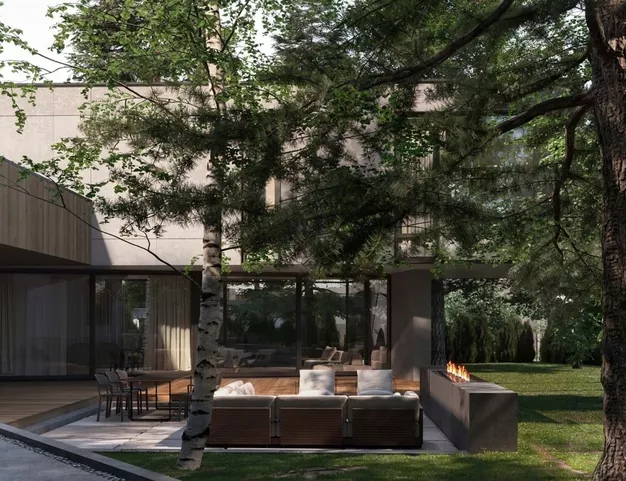 дом  в КП Эссенс, 43 км от МКАД