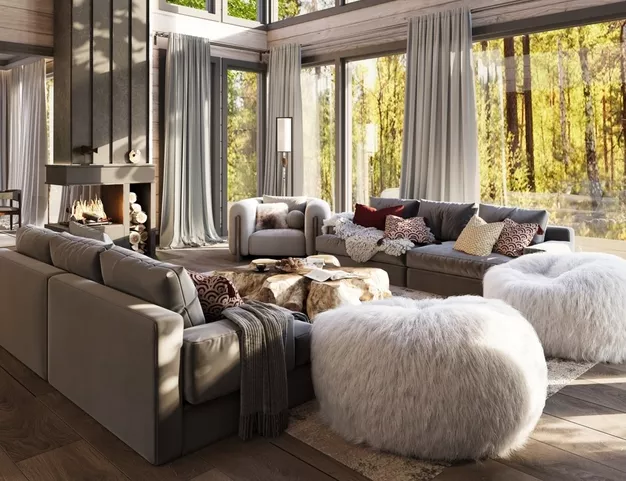 дом  в КП Залесье, 88 км от МКАД