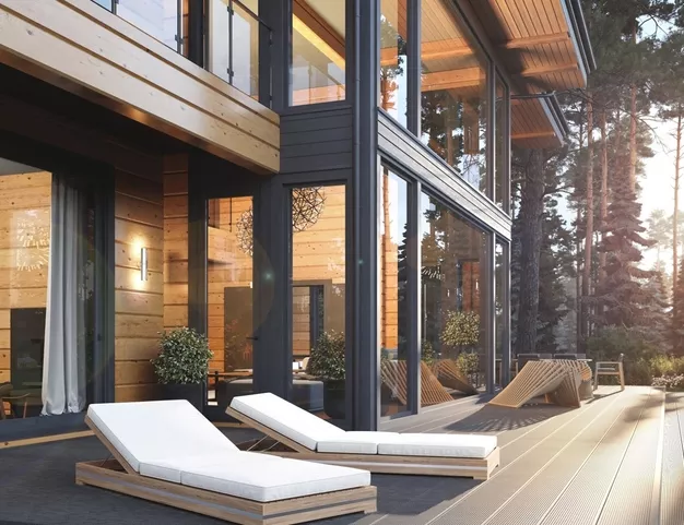 дом  в КП Заозерье, 60 км от МКАД