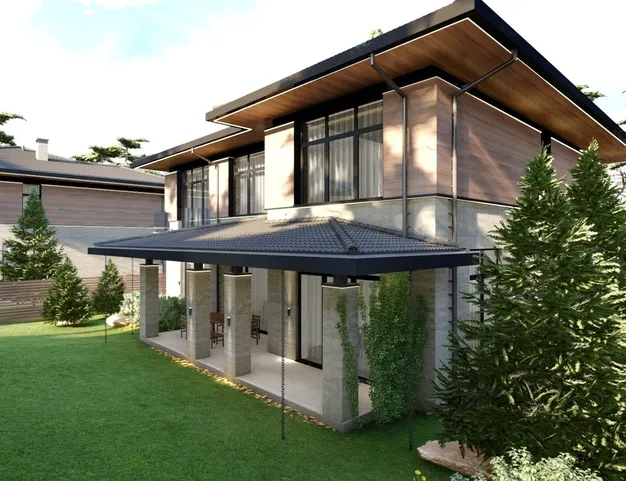 дом  в КП Павлово Village, 14 км от МКАД