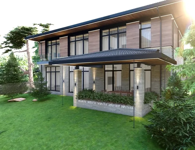 дом  в КП Павлово Village, 14 км от МКАД