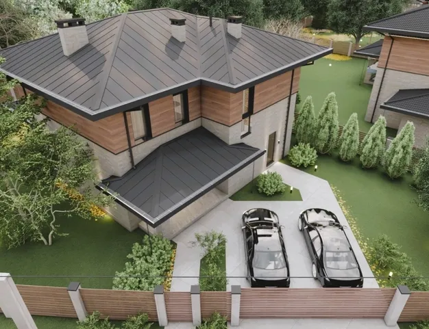 дом  в КП Павлово Village, 14 км от МКАД