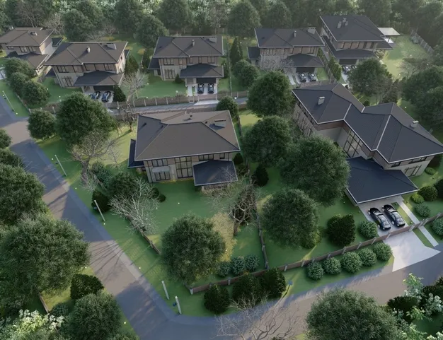 дом  в КП Павлово Village, 14 км от МКАД