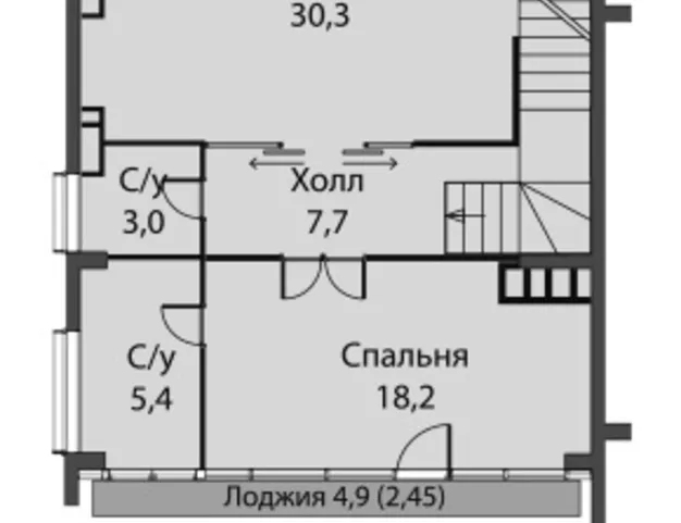 таунхаус  в КП Futuro Park, 23 км от МКАД
