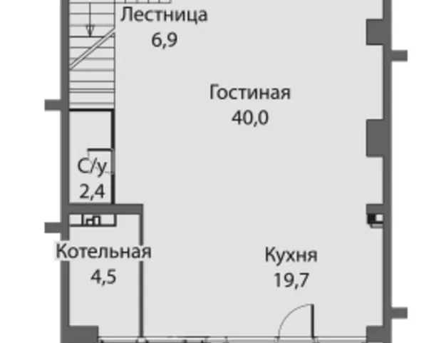 таунхаус  в КП Futuro Park, 23 км от МКАД