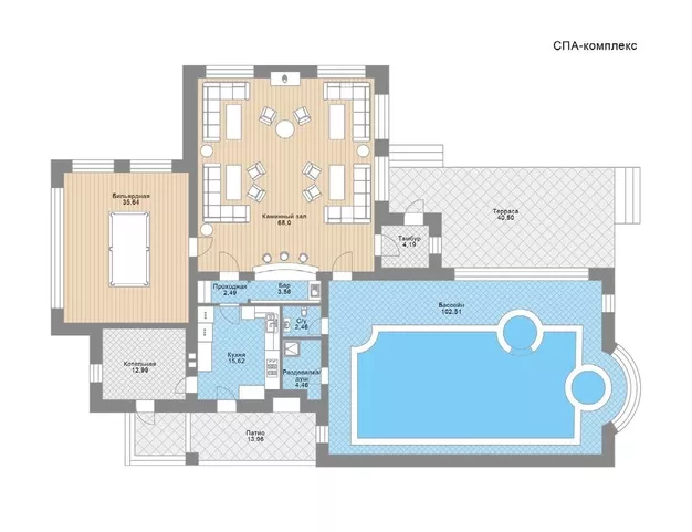 дом  в КП Зеленая Роща-1, 35 км от МКАД