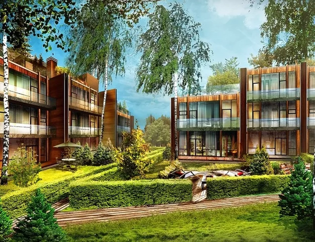 таунхаус  в КП Futuro Park, 23 км от МКАД