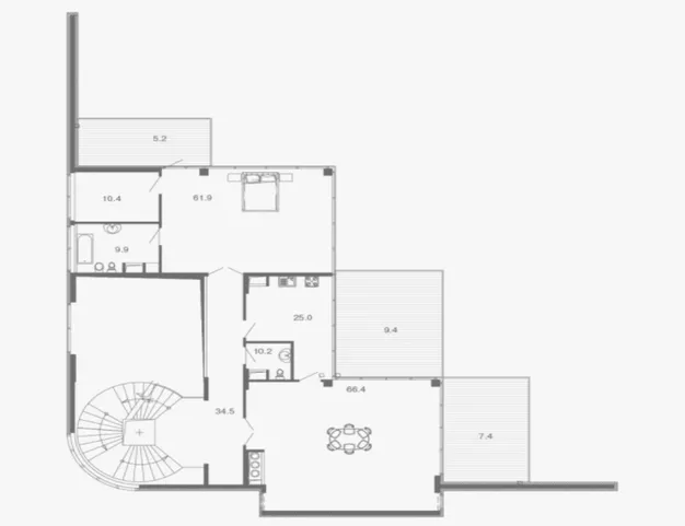 дом  в КП Березки, 17 км от МКАД