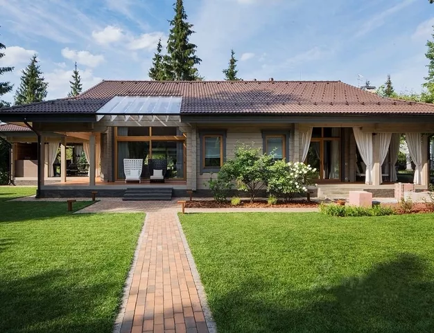 дом  в КП Тайм-1, 14 км от МКАД