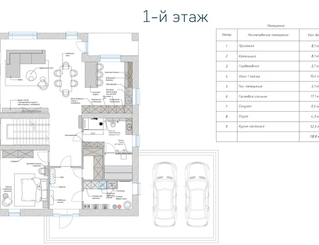 дом  в КП Корнер Лапино, 20 км от МКАД