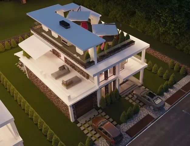 дом  в КП Рождествено, 25 км от МКАД