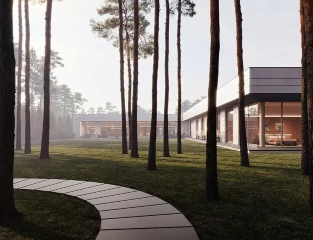 дом  в КП Ренессанс Парк, 19 км от МКАД