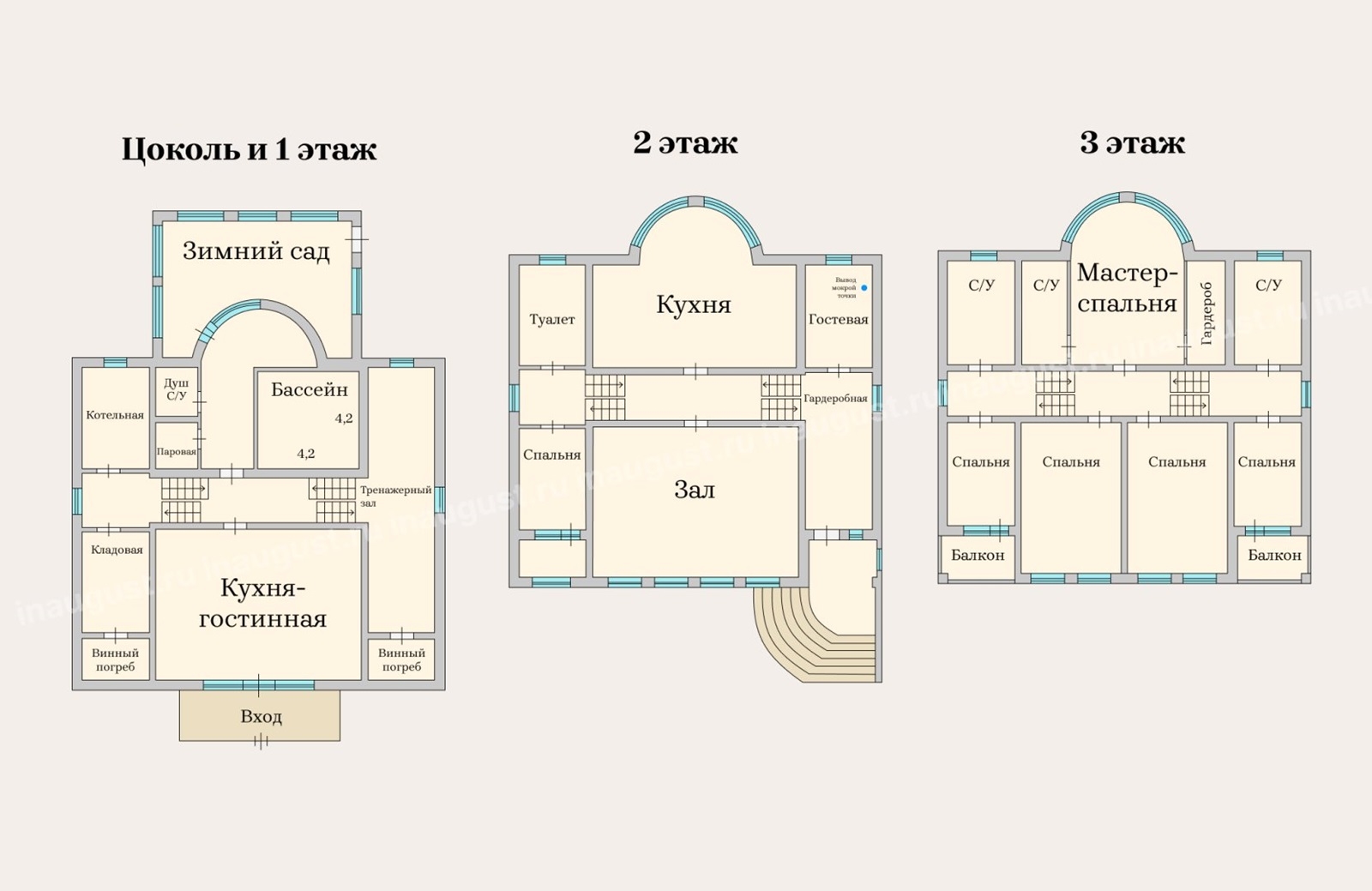 Дом в КП Петрово-Дальнее, 503 м², id 5957 - One-Estate