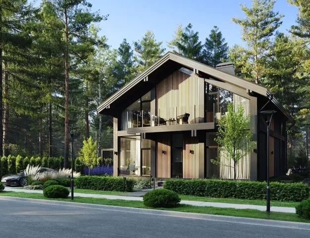 дом  в КП Лесные Зори, 25 км от МКАД