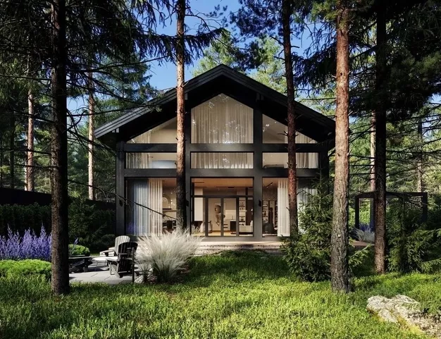 дом  в КП Лесные Зори, 25 км от МКАД