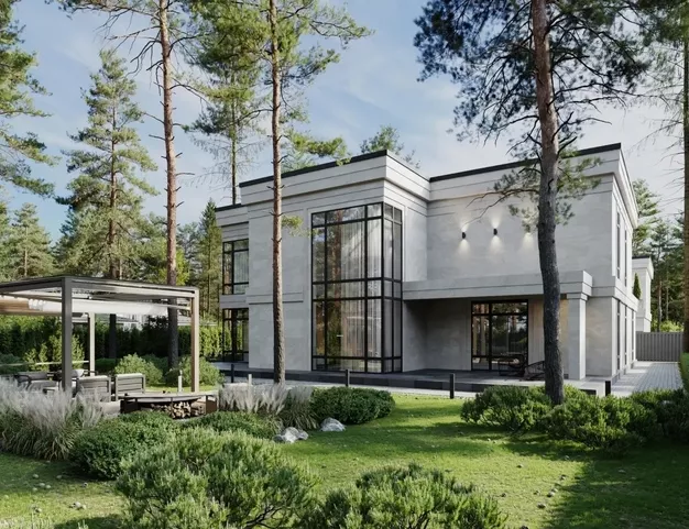 дом  в КП Лесные Зори, 25 км от МКАД