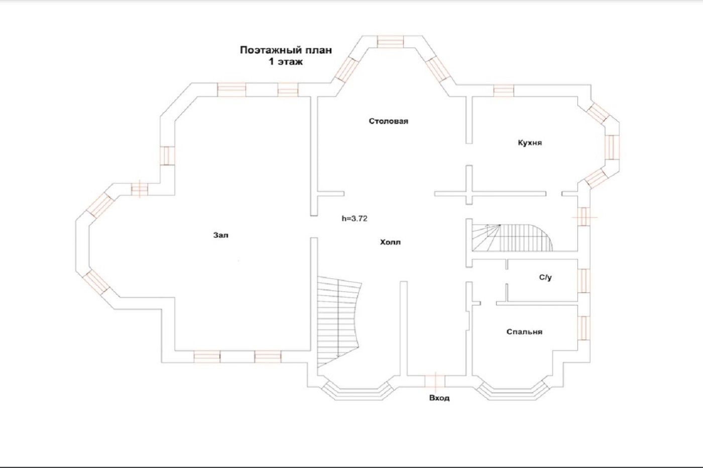 Дом в КП Европа-1, 1100 м², id 6354 - One-Estate