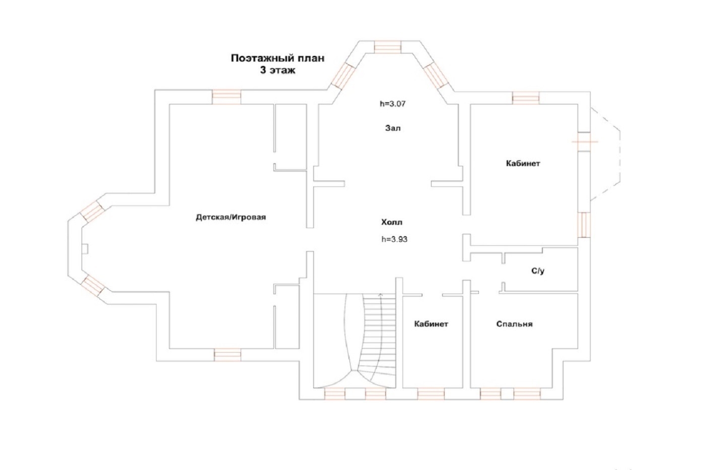 Дом в КП Европа-1, 1100 м², id 6354 - One-Estate