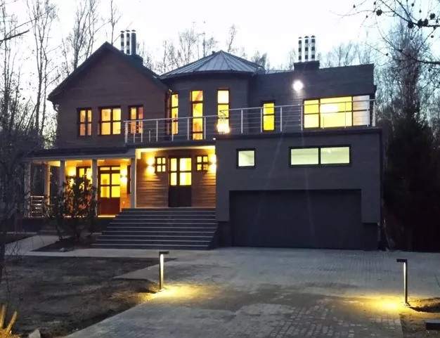 дом  в КП КИЗ «ЛАЙКОВО-2», 16 км от МКАД