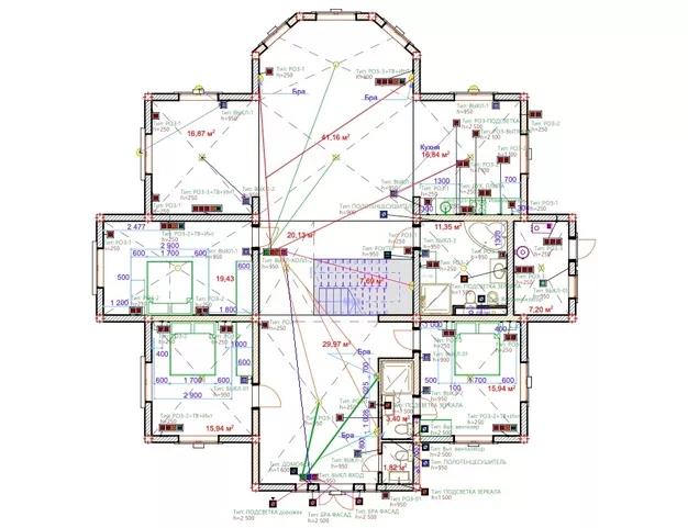 дом  в КП Николина Поляна, 20 км от МКАД