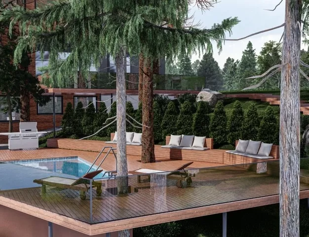 дом  в КП Николино, 23 км от МКАД