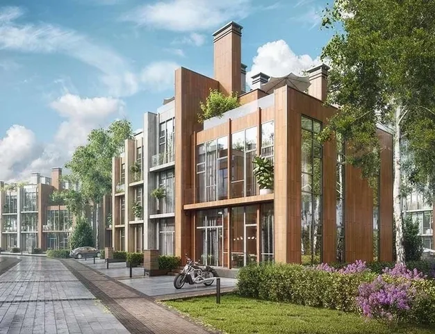 таунхаус  в КП Futuro Park, 23 км от МКАД