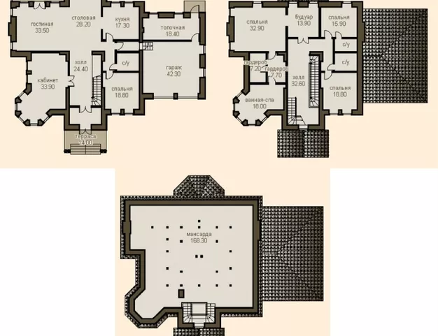 дом  в КП Монтевиль, 23 км от МКАД