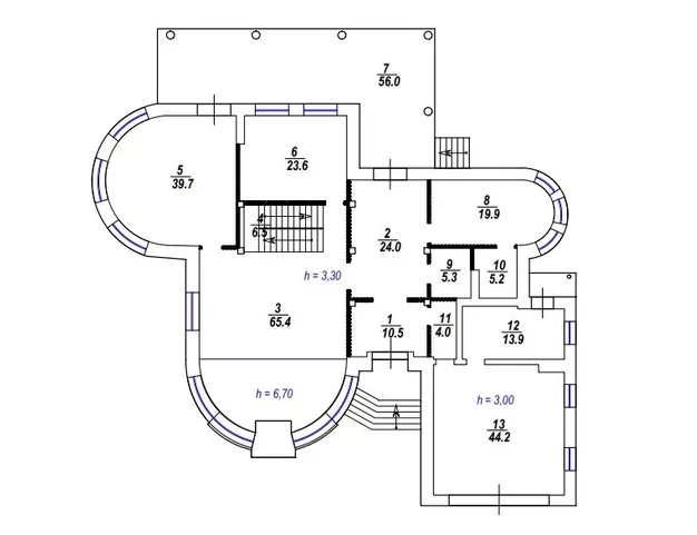 дом  в КП Гринфилд, 19 км от МКАД