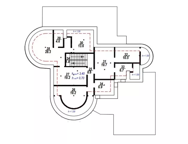 дом  в КП Гринфилд, 19 км от МКАД