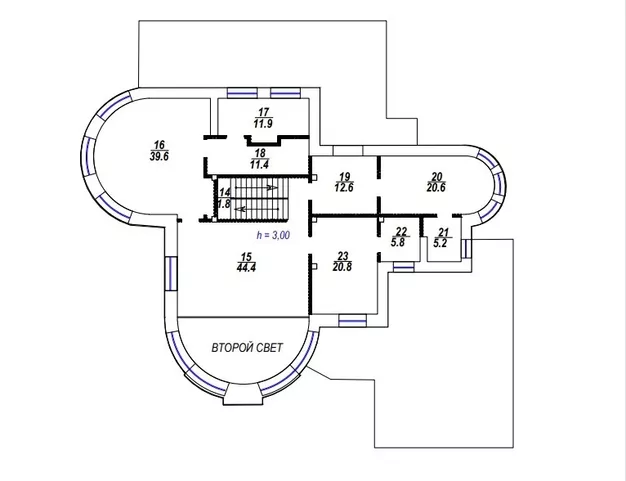 дом  в КП Гринфилд, 19 км от МКАД