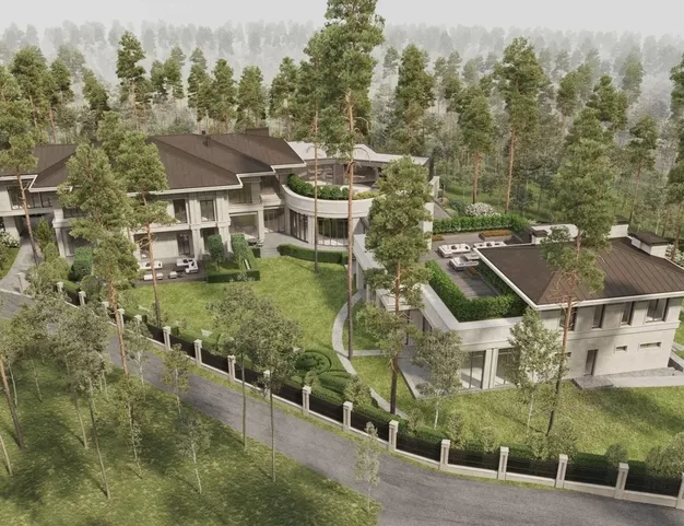 дом  в КП Мособлдачи, 7 км от МКАД