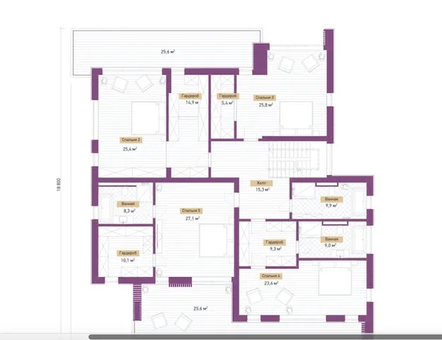 дом  в КП Корнер Лапино, 20 км от МКАД