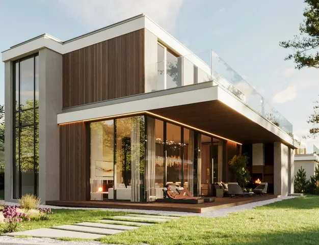 дом  в КП Заречный, 18 км от МКАД