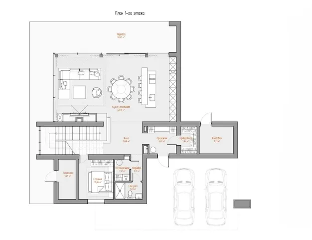 дом  в КП Заречный, 18 км от МКАД