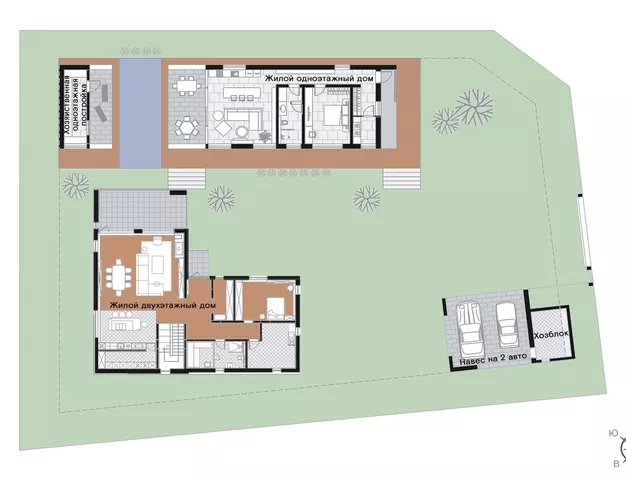 дом  в КП Павлово-2, 14 км от МКАД