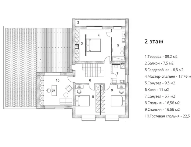 дом  в КП Ильинские Холмы, 39 км от МКАД