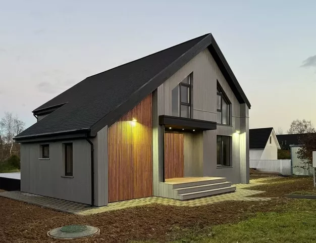 дом  в КП Новолеоново, 56 км от МКАД