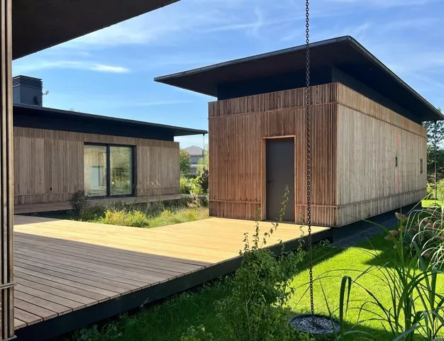 дом  в КП Новорижский, 19 км от МКАД