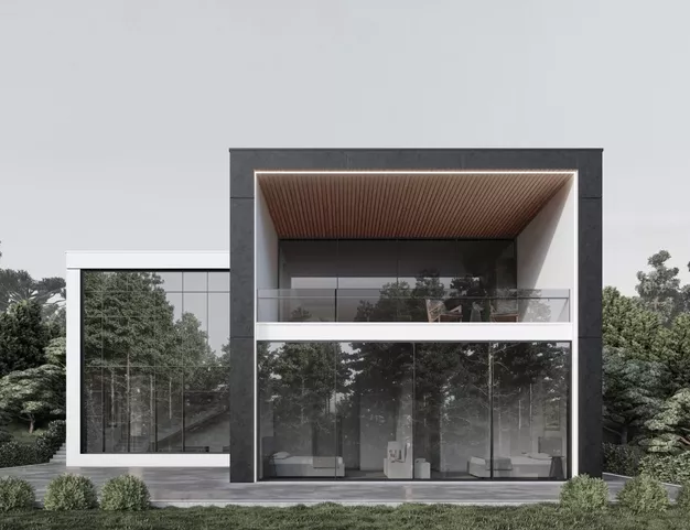 дом  в КП Папушево Парк, 23 км от МКАД