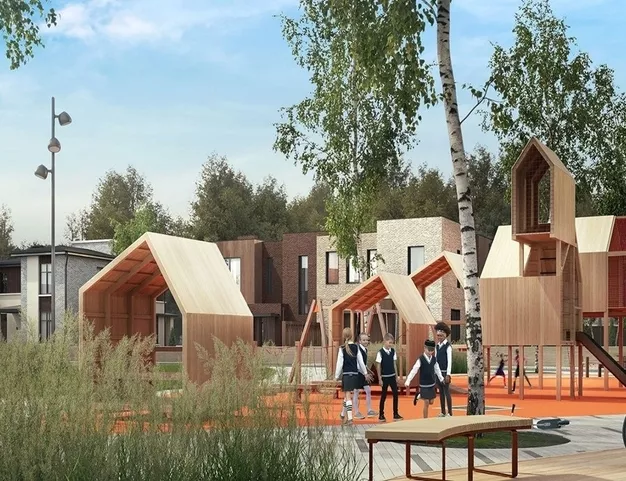 дом  в КП Маслово Forest CLUB, 28 км от МКАД