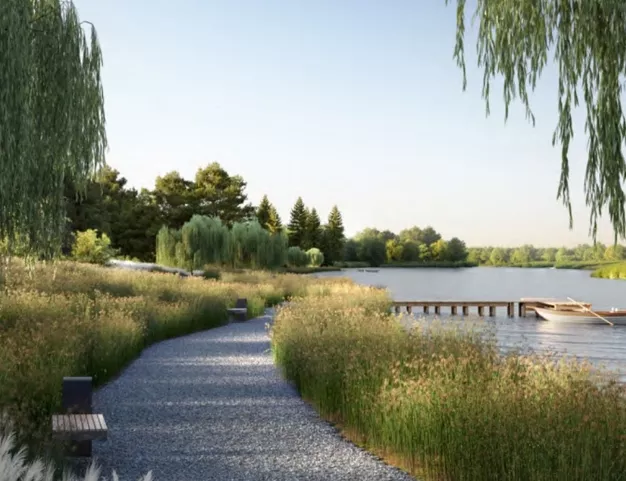 участок  в КП Камыши, 10 км от МКАД