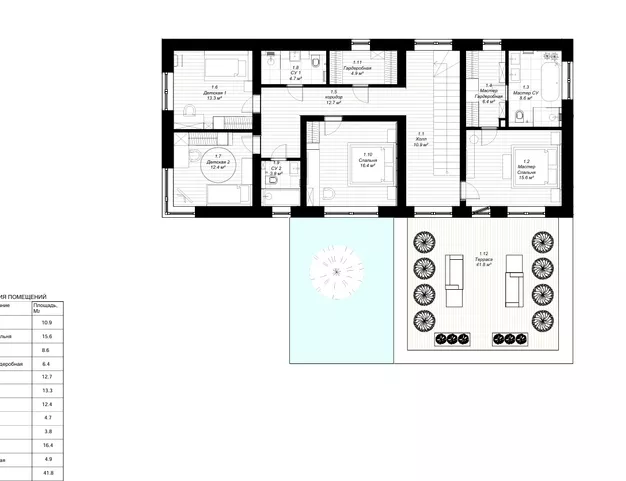 дом  в КП Писатели Форест, 10 км от МКАД