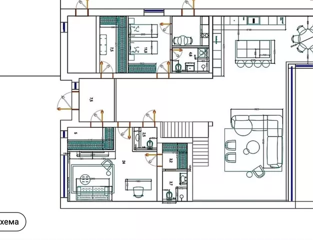 дом  в КП Миллениум Парк, 19 км от МКАД