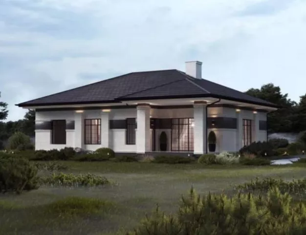 дом  в КП Онегино, 25 км от МКАД