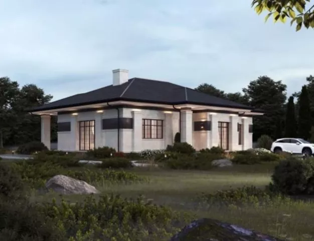 дом  в КП Онегино, 25 км от МКАД