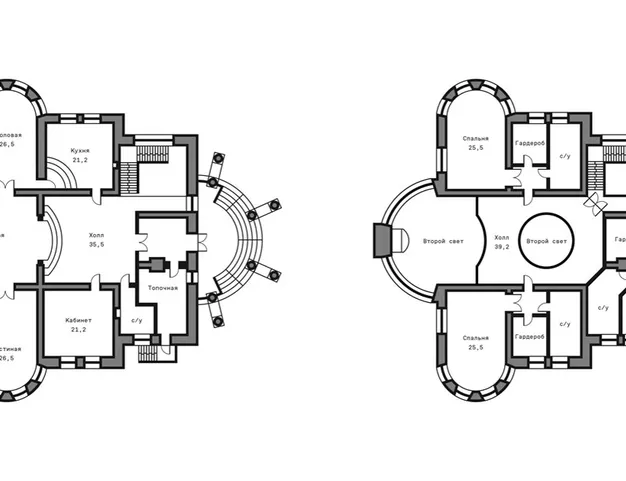 дом  в КП Гринфилд, 19 км от МКАД