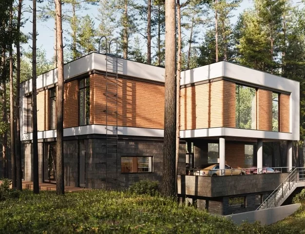 дом  в КП Веледниково, 17 км от МКАД