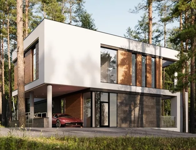 дом  в КП Веледниково, 17 км от МКАД