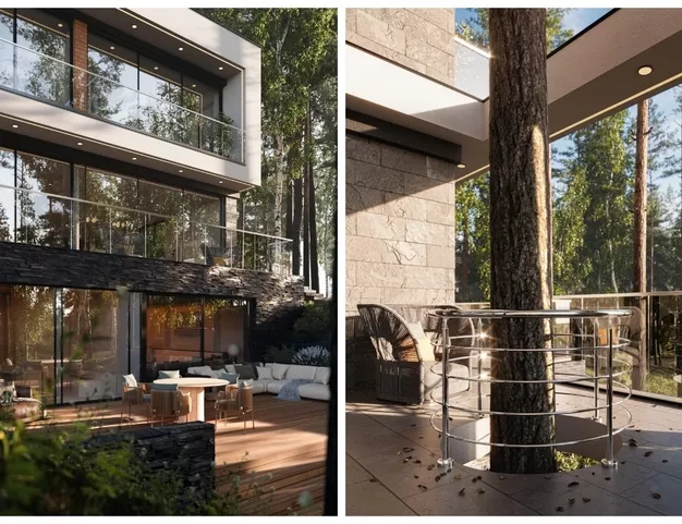 дом  в КП Веледниково, 17 км от МКАД